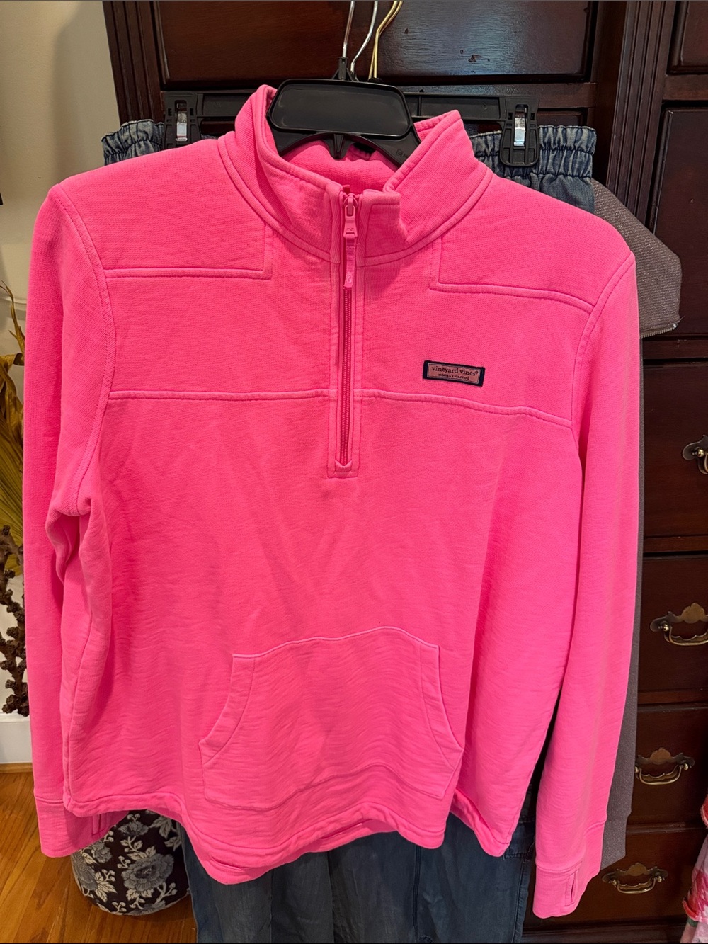 Vineyard Vines Pink Wave Pullover